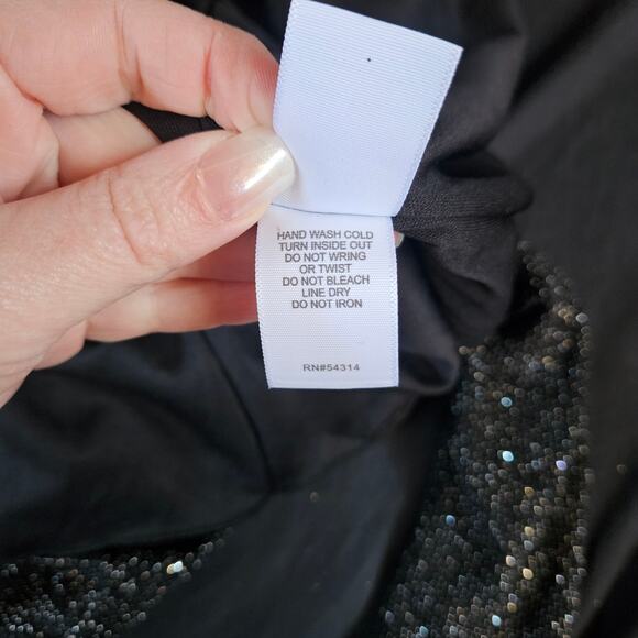 Premier Amour Glittery Ruched Midi Dress Size 12 Glam Witchy Goth Whimsigoth - Picture 5 of 9